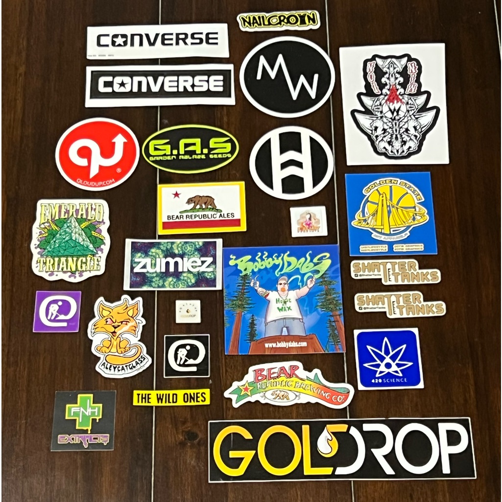 Lot Of 25 Random Streetwear 420 710 Brand New Rare Stickers Brewery